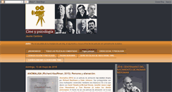 Desktop Screenshot of cineypsicologia.com